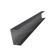 Планка стойки забора 60мм 35х60 х 3000 (PureTech_Mat-20-7024-0.5)